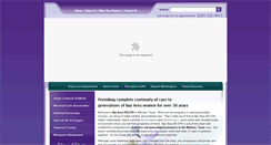 Desktop Screenshot of baobgyn.com